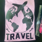 Gift Basket ~ Traveling Woman Ladies Tee & Tumbler Basket